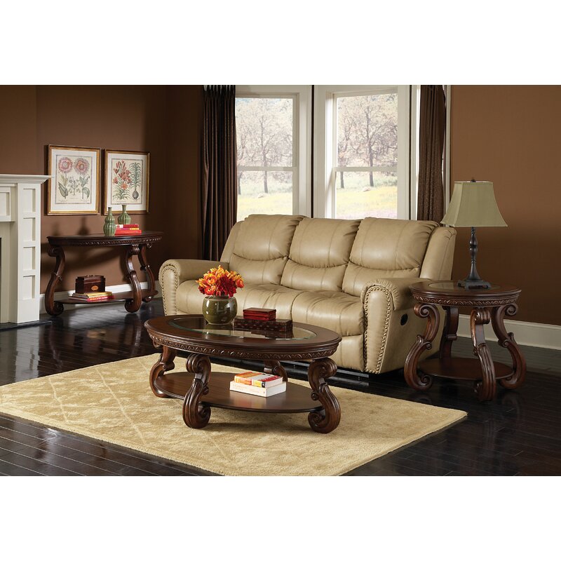 Woodhaven Hill 5556 Series 3 Piece Coffee Table Set & Reviews | Wayfair.ca